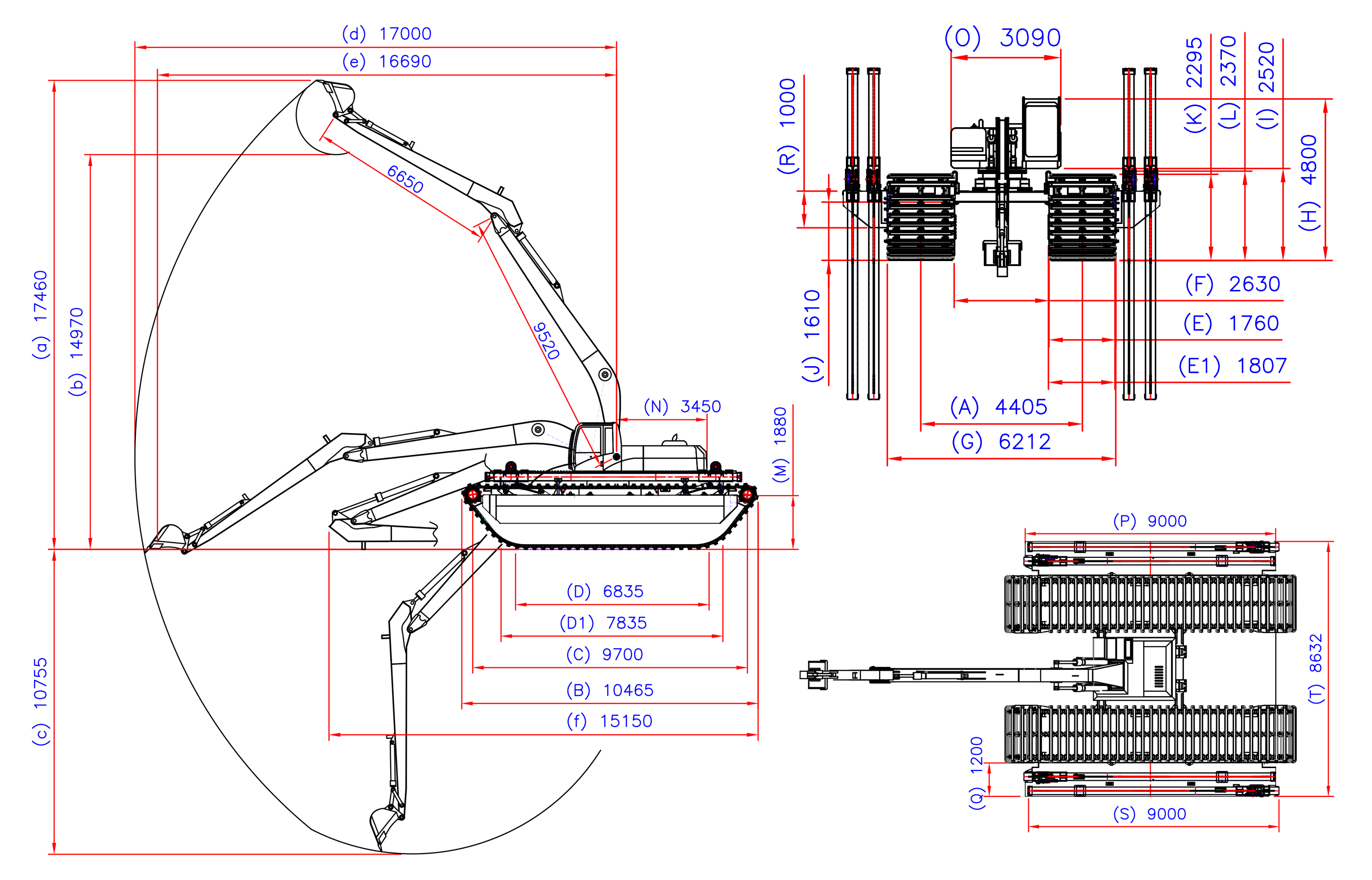 Amphibious Excavator Hire in UAE